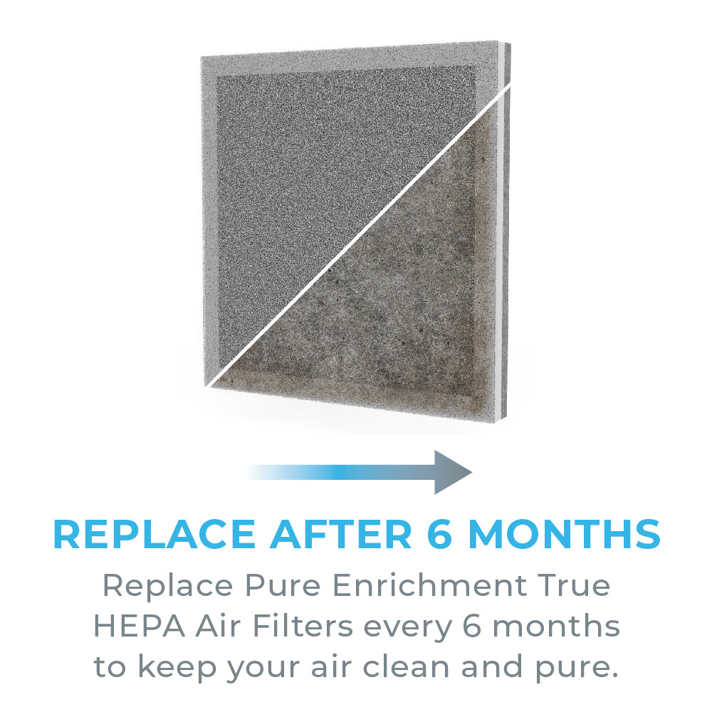 PureZone™ True HEPA Air Purifier (PEAIRPLG) - 2-Pack Replacement Filters - Image 4