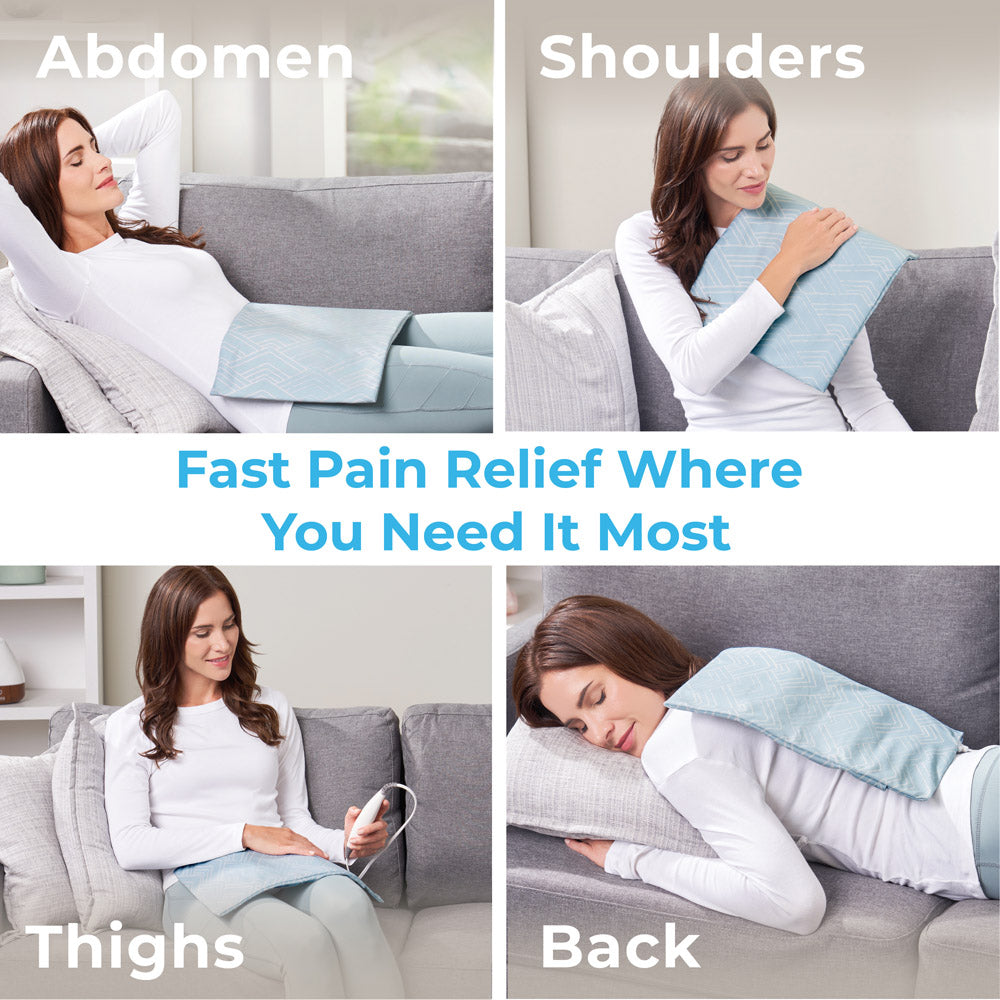 PureRelief Express Designer Series Heating Pad 12 x 15 - Image 4