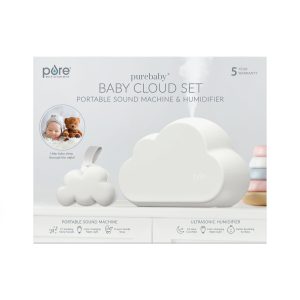 Baby Cloud Set Portable Sound Machine and Humidifier