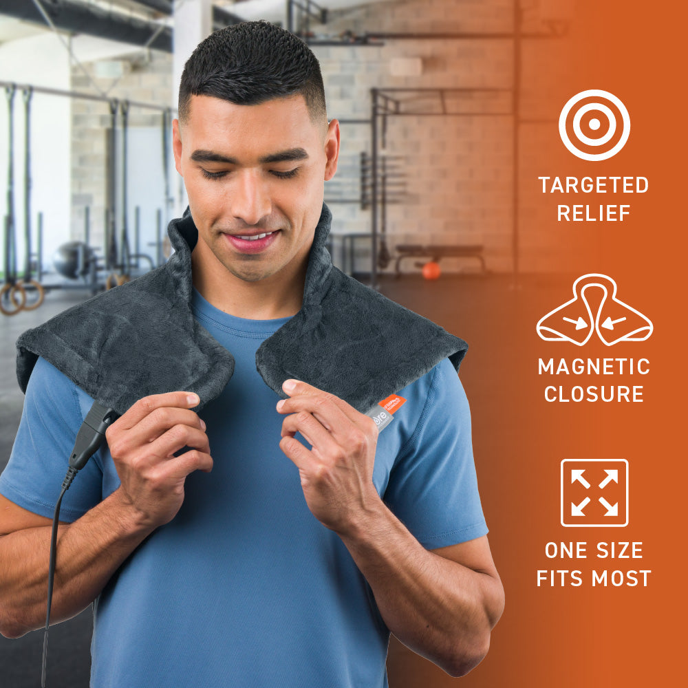 PureRelief Pro Far Infrared Neck & Shoulder Heating Pad - Image 6