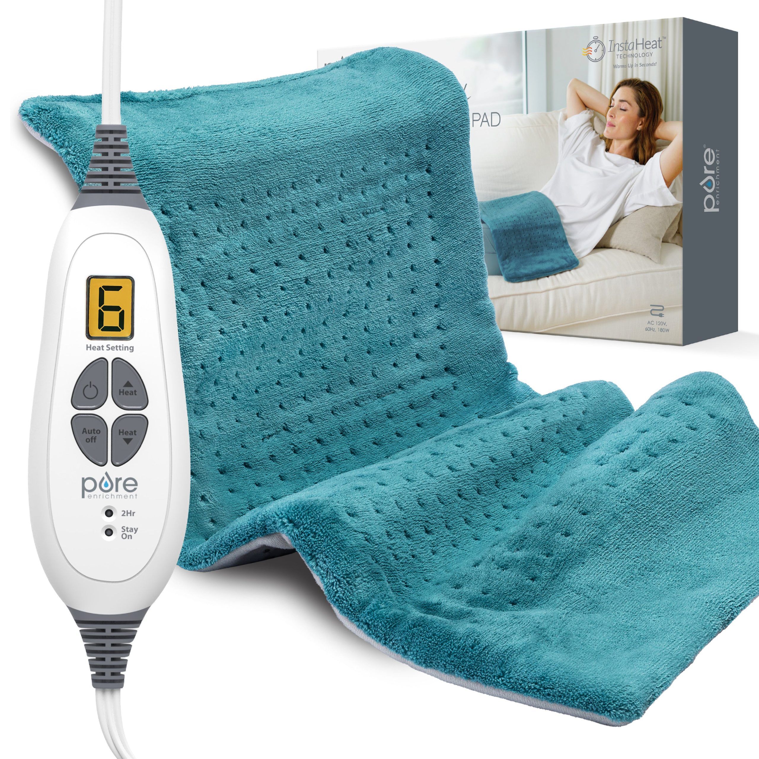 PureRelief XL Electric Heating Pad