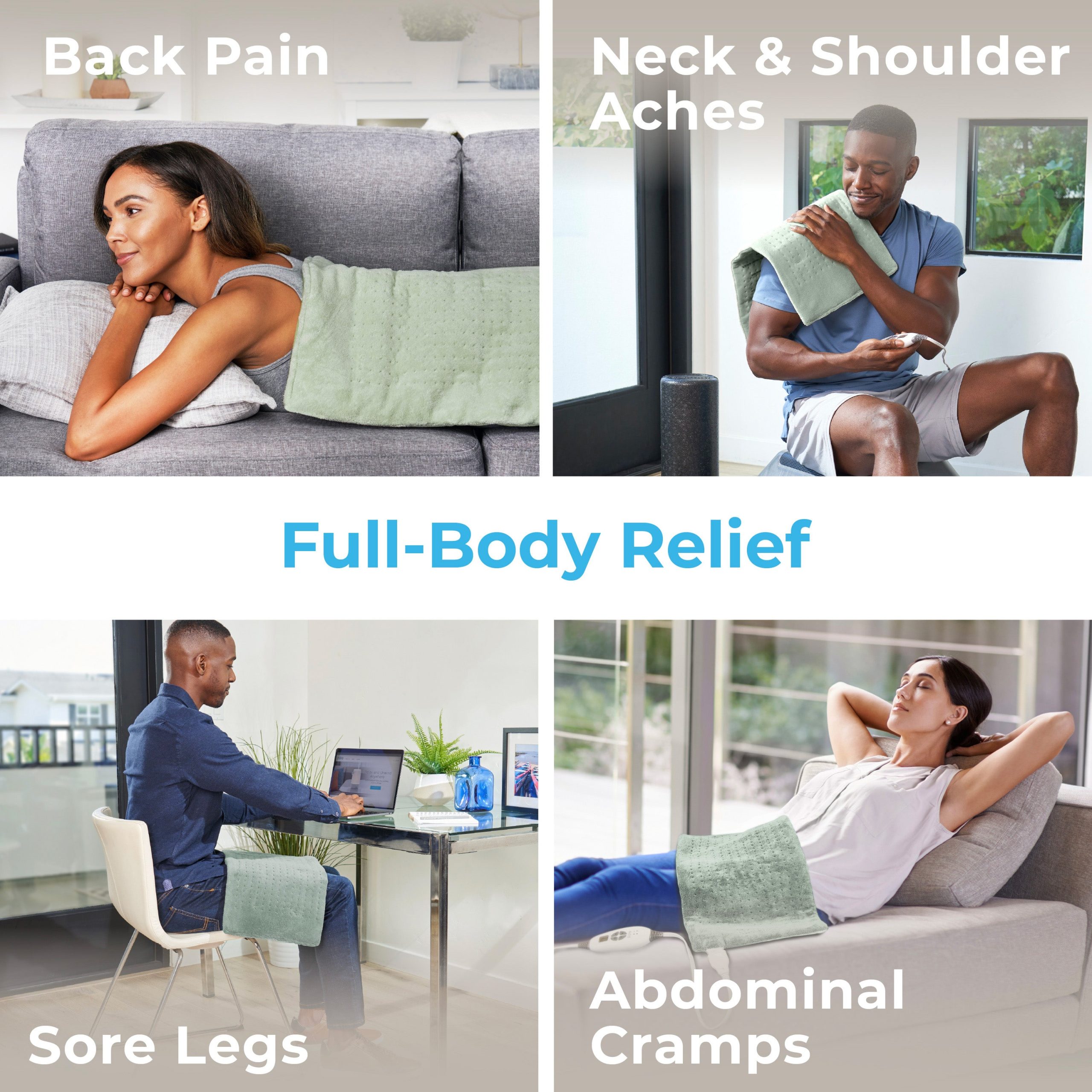 PureRelief XL Electric Heating Pad - Image 12