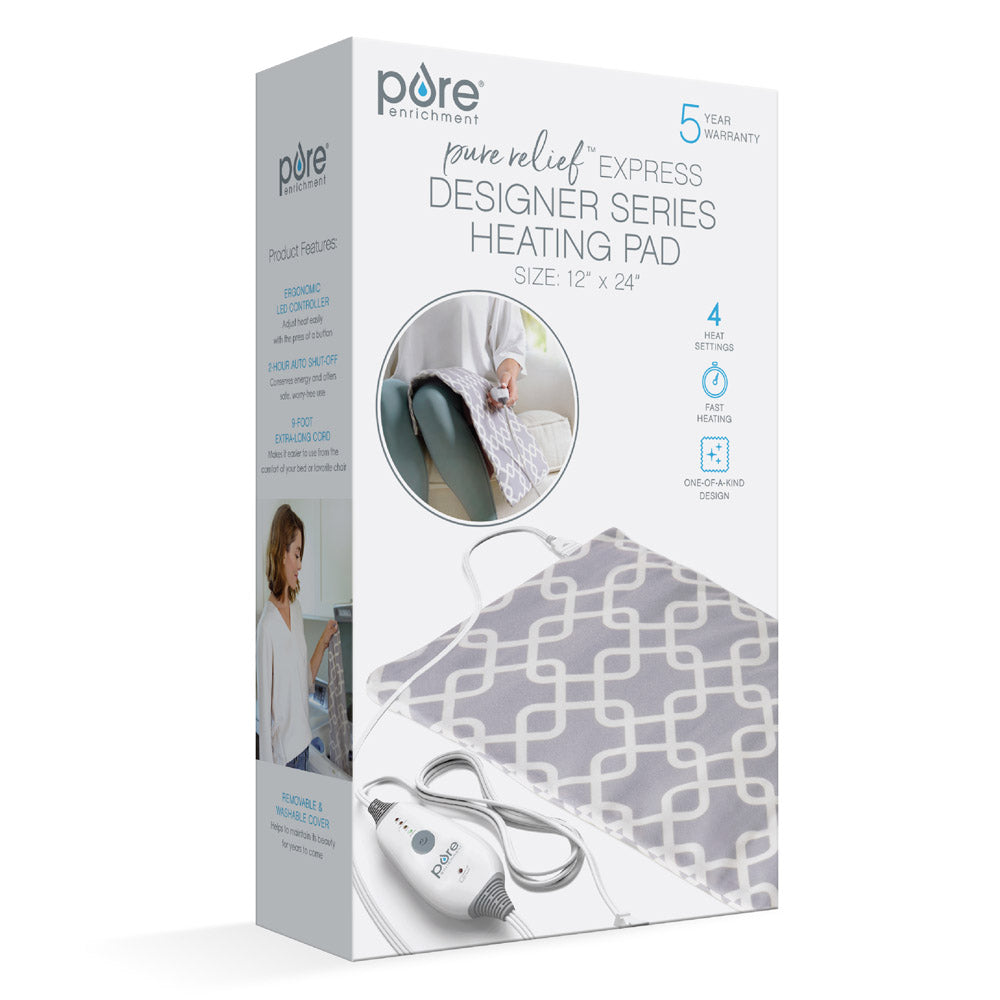 PureRelief Express Designer Series Heating Pad 12 x 24 - Image 14