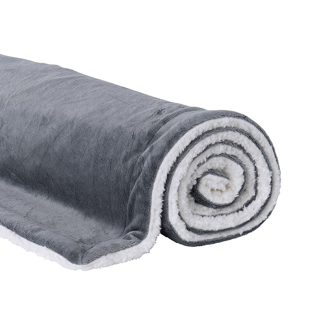 PureRelief Plush Heated Throw Blanket - Image 3