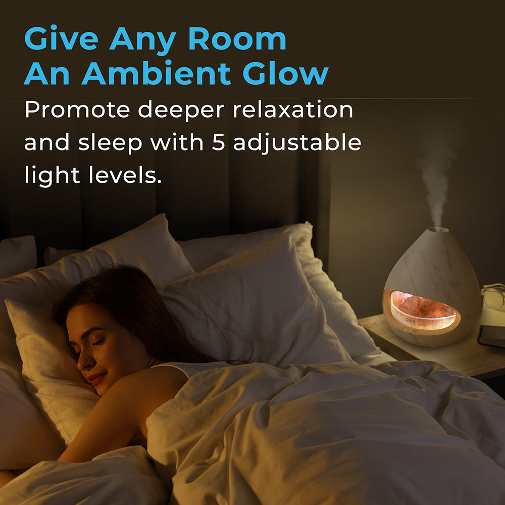 PureGlow™ Crystal Himalayan Salt Rock Lamp & Essential Oil Diffuser - Image 14