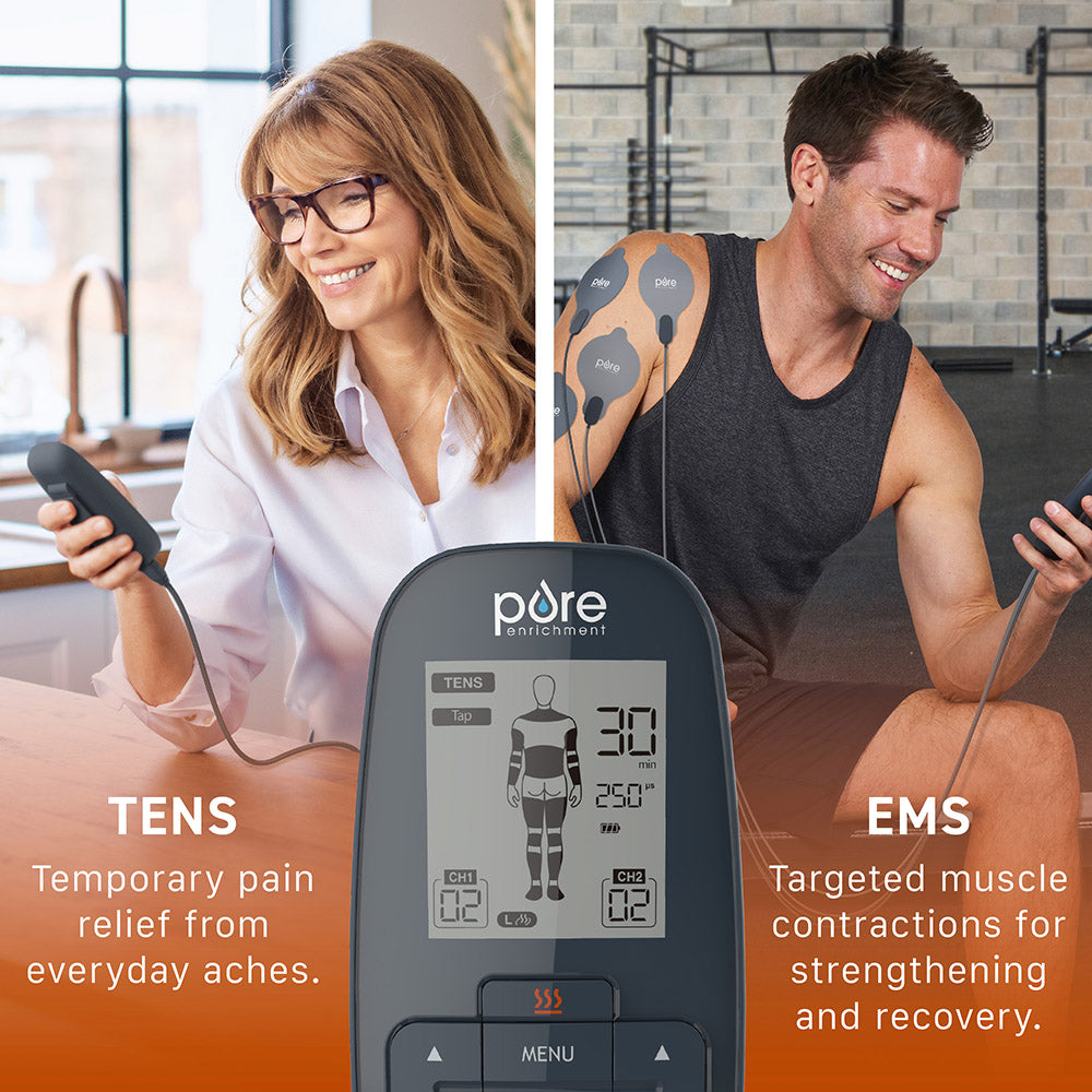 PurePulse™ Trio TENS & EMS Muscle Stimulator + Heat - Image 5