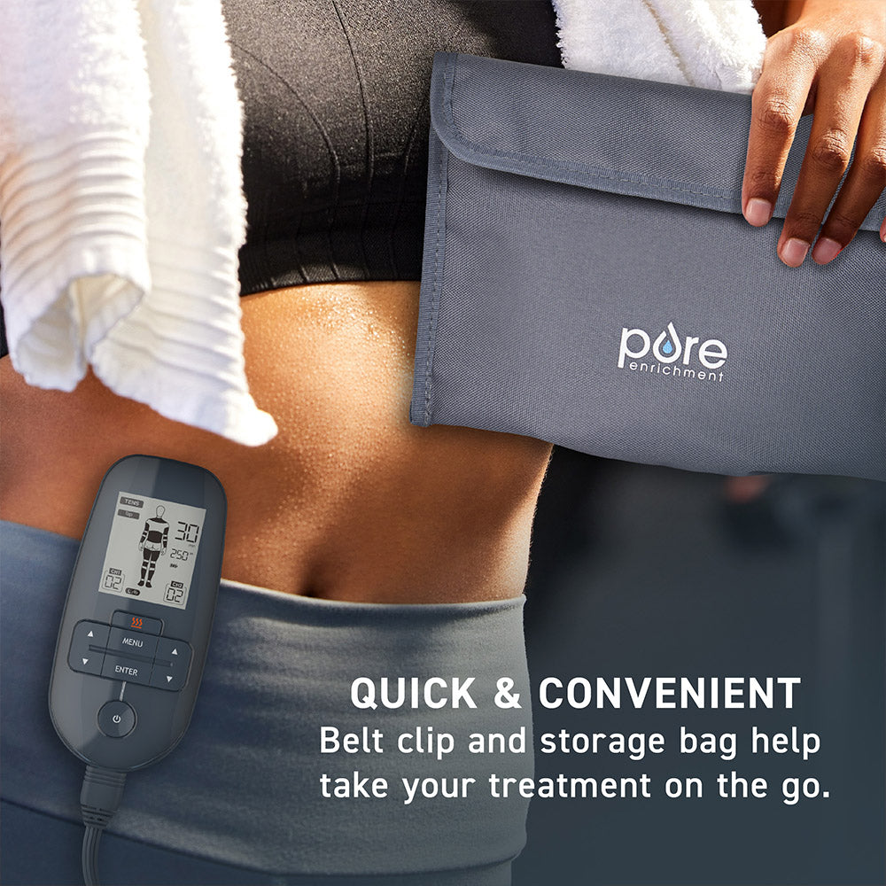 PurePulse™ Trio TENS & EMS Muscle Stimulator + Heat - Image 6
